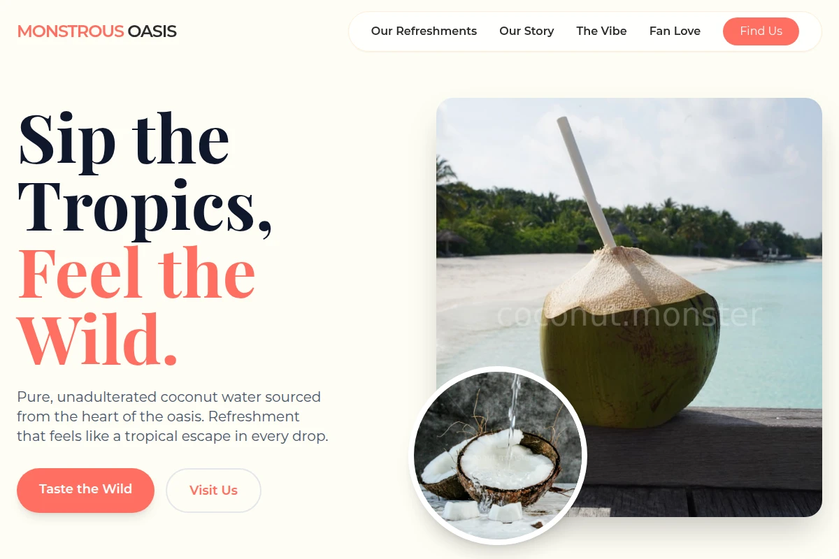 Pulp Coconut Water
