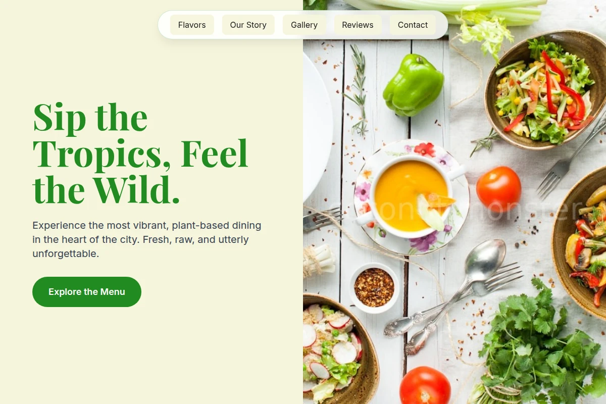 Verdant Vegan Food